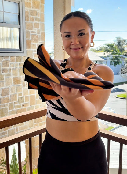 Savage Stripes Gym Towel - 45 x 95 cm