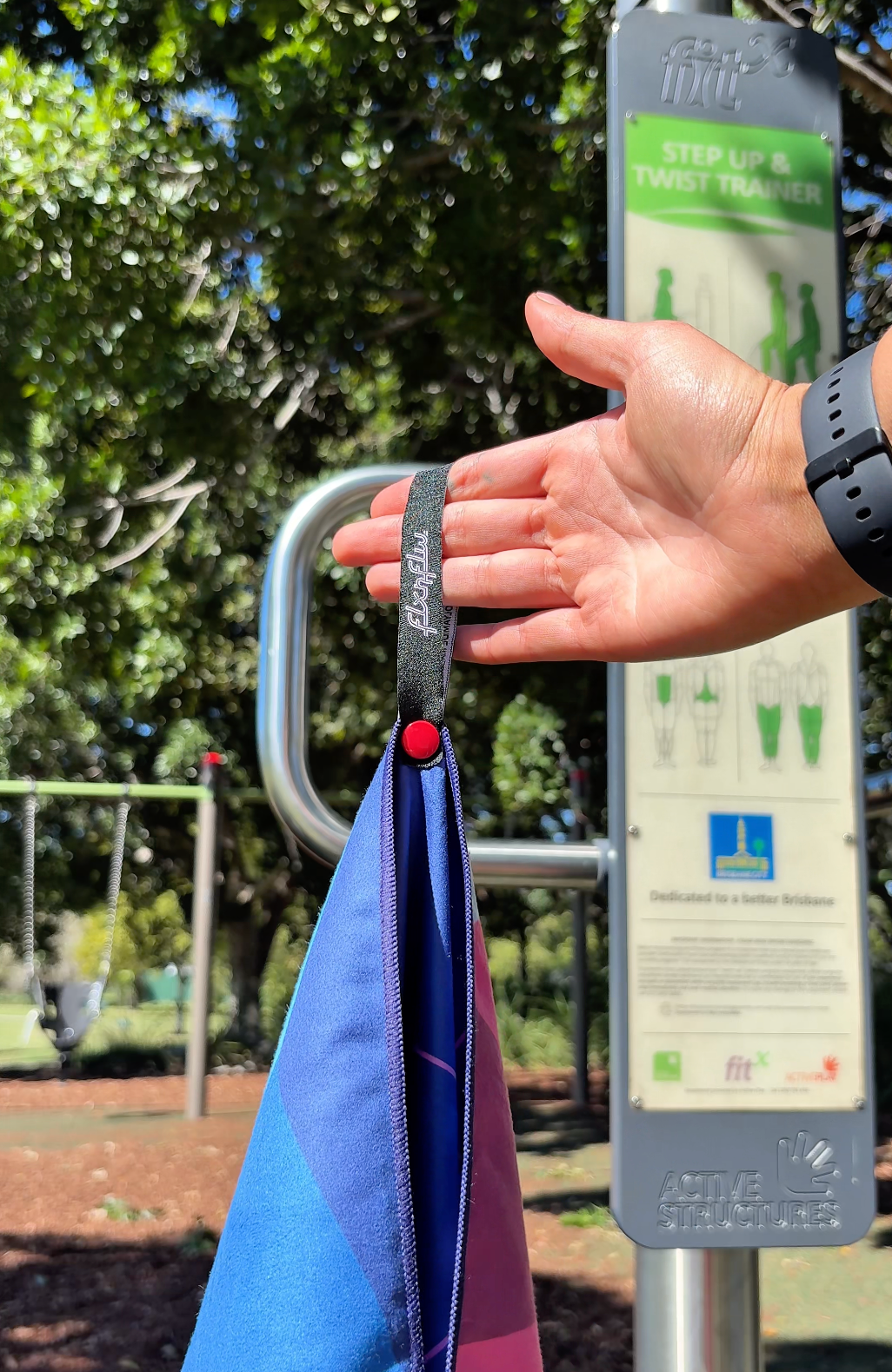 Arctic Sunrise Gym Towel - 45 x 95 cm